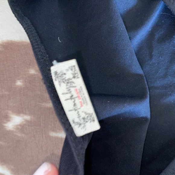 NWOT Va Va Voop Duo Bodysuit XS BLACK Free People - Picture 9 of 9